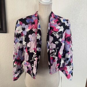 Evan-Picone Floral Blazer Size 10 NWT